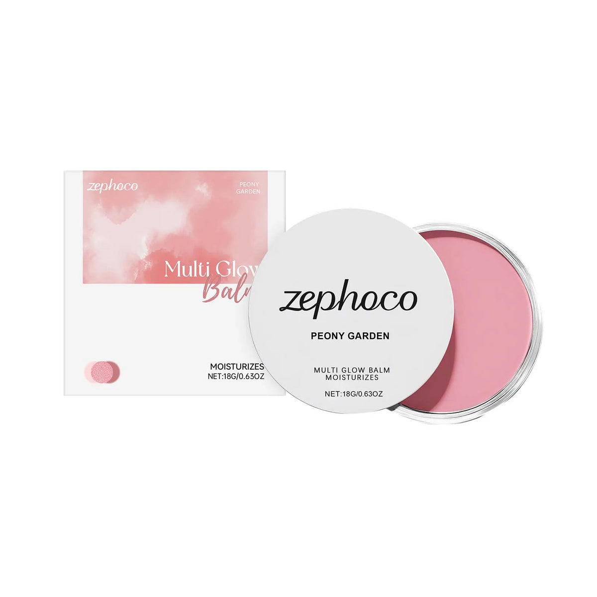 Pink Sakura Cream Blush Makeup Natural Cheek Tint Long Lasting Hydrating Lightweight Blusher Stick  Smooth Comfortable to Wear