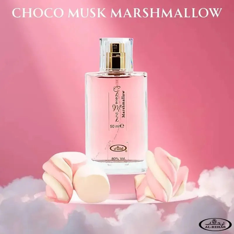 Al Rehab Choco Musk Collection: Varied Scented Bottles, Sweet & Rich Fragrances for Unisex