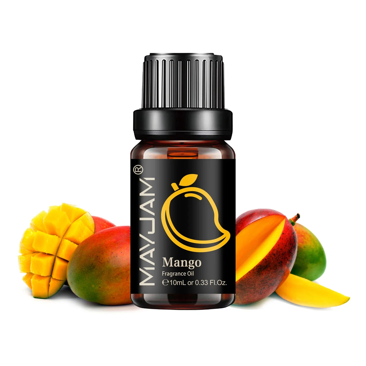 MAYJAM Fruit Essential Oil 10ml Cherry Banana Papaya Grape Litchi Guava Kiwifruit Pear Fig Fragrance Oil for Diffuser Candle