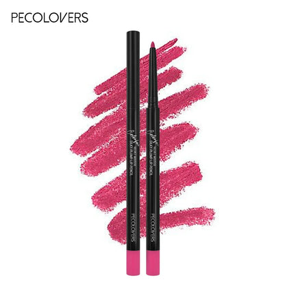Nude Matte Lip Liner Pencil Lipstick Tint Makeup Waterproof Lasting Non-stick Lipstick Lip Liner Cosmetic