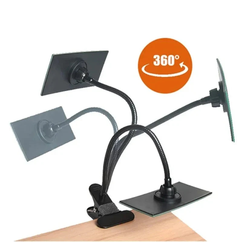 Flexible Clip-on Mirror 360° Rotation Cosmetic Mirror for Grafting Eyelash Extension Lash Lifting Magnify Mirrors Makeup Tools