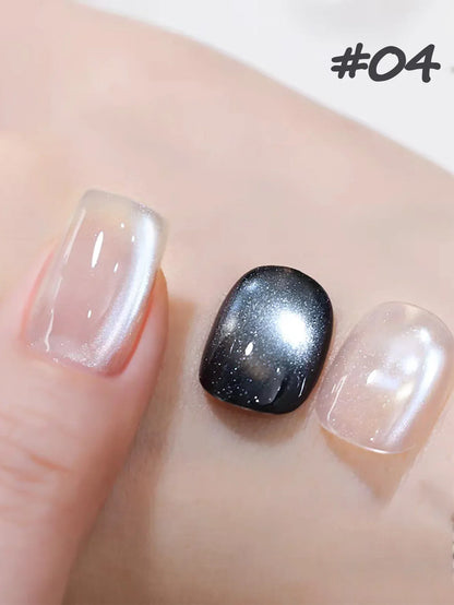 SHAKA 1-4pcs New Spring/Summer Bestsell Blue Nails Green Blue Nail Supplies Fantastic Ocean Bubble Cat Eye Gel Nail Polish