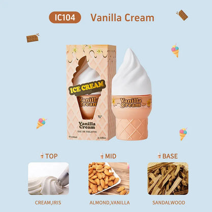 Ice Cream Cute Perfume Brand Long-lasting Eau De Toilette Floral Fruity Citrus Rose Charming Sweet Fragrance Women Body Spray