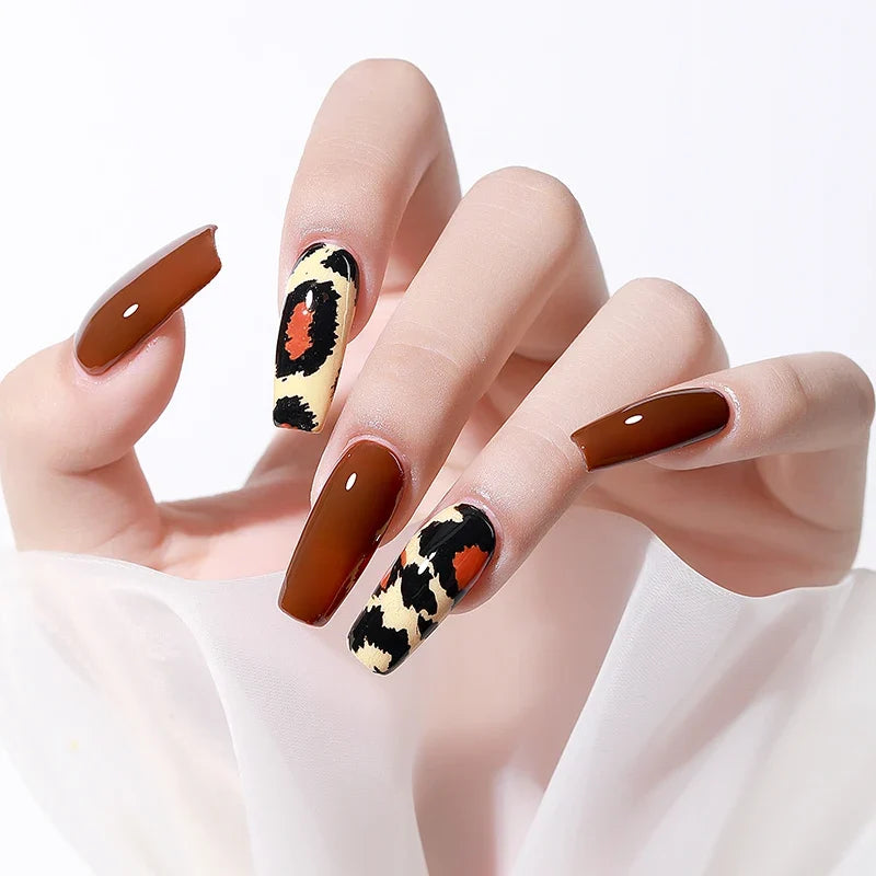 AS 15ml Transfer Foil Gel Nail Polish Soak Off Led Uv Gel Varnish Fast Dry Star Sticker Glue Stamp Gel