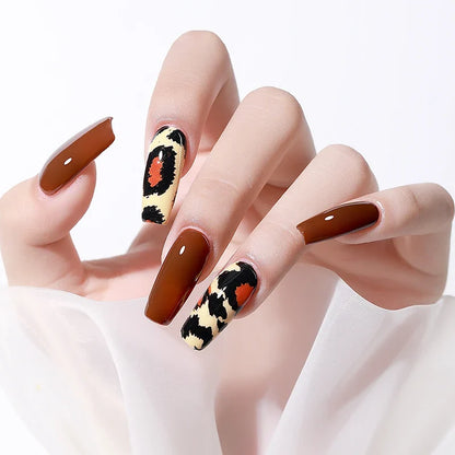 AS 15ml Transfer Foil Gel Nail Polish Soak Off Led Uv Gel Varnish Fast Dry Star Sticker Glue Stamp Gel