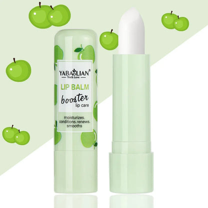 Natural Fruit Lip Balm Long Lasting Moisturizing Nourishes Reduce Lip Line Anti Aging Anti-drying Hydration Lips Care Lipstick