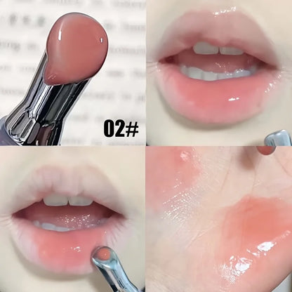 Mingli Lip Gloss, Long-Lasting Moisturizing Lip Gloss, Lip Care Cosmetics, Spring and Summer Atmosphere, Suitable for All Skin, Valentine's Day Gift, Birthday Gift Herorange