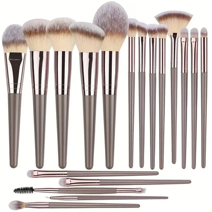 Professional 3-20PCS Makeup Brushes Set Soft Fluffy Foundation Eyeshadow Concealer Blending Blush Brush Kabuki Women Beauty Tool