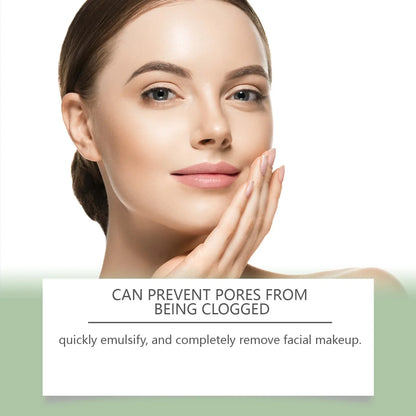 Makeup Removal Oil for Face Purifying Pores Shrinking Refreshing Non Irritating Cleansing Oil Remove Blackhead Soothing Skin Oil