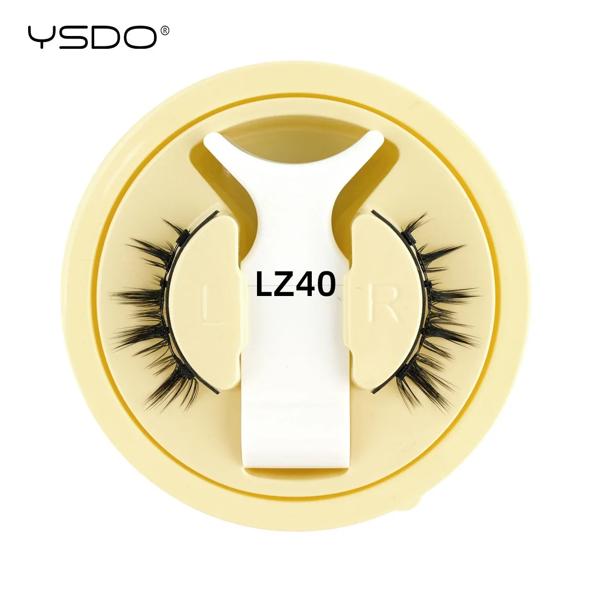 YSDO Magnetic Eyelashes Reusable Winged Magnetic 3D Mink lashes Long-Lasting No Glue Needed False Eyelashes with Tweezer Makeup