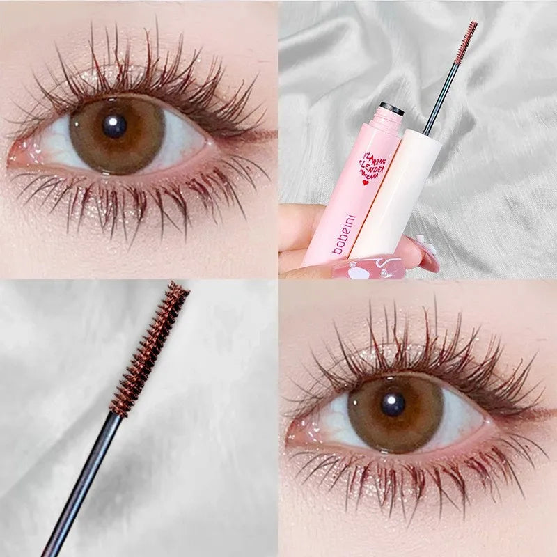 Ultra-fine Brush Lengthening Mascara - Black Waterproof 3D Lash