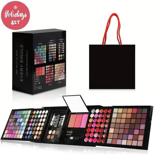 177 Color All-in-One Makeup Set with Mirror - Waterproof Kit
