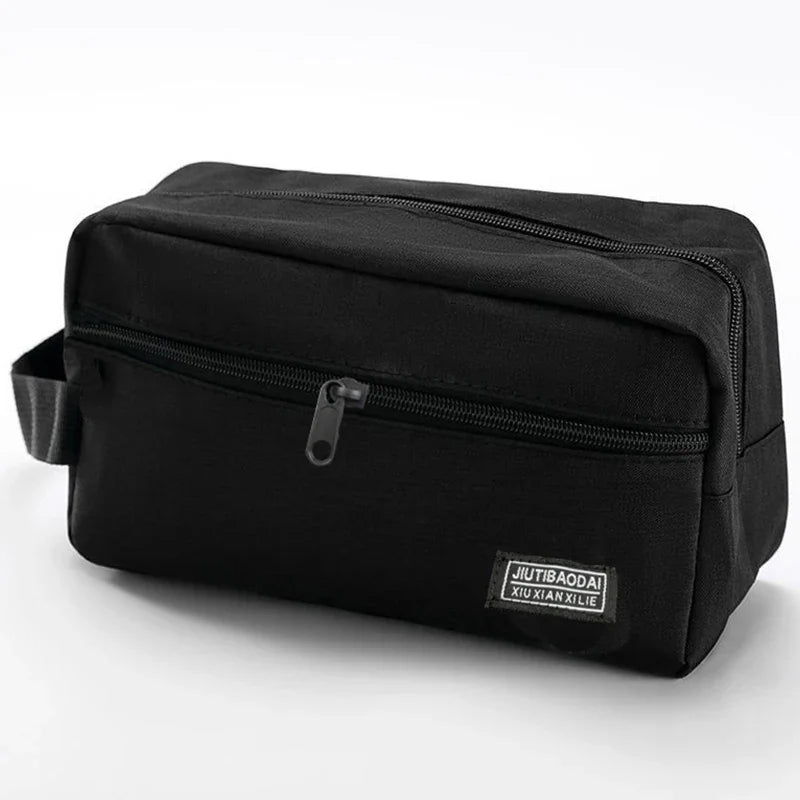 Men's Business Toiletry Bag, Travel Makeup Organizer, Large Capacity Storage Pouch, Durable Fashion Design, Ideal for Daily Use