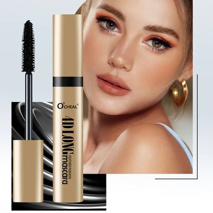 O'cheal 3D Silk Fiber Waterproof Mascara - Black Thickening