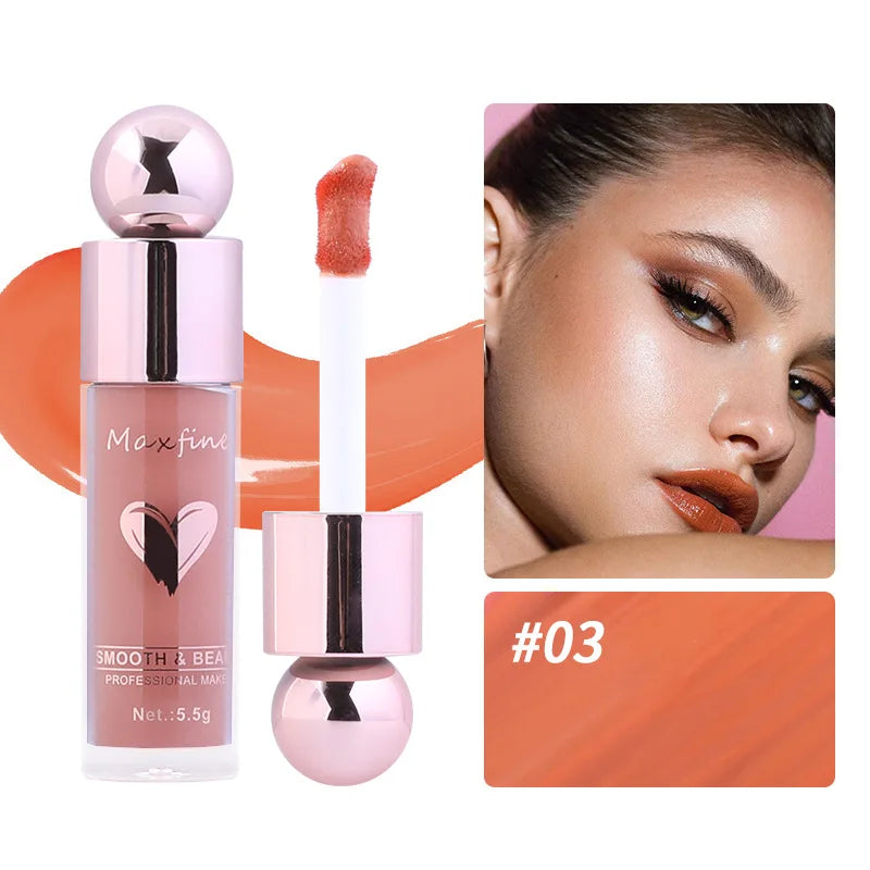 Highly Pigmented Matte Liquid Blush Long Lasting Non Fading Smooth Festival Stage Makeup Blush