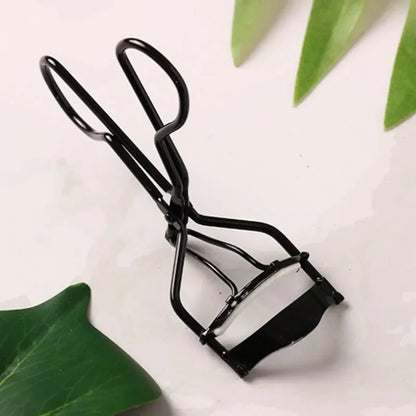 Silver Black Eyelashes Curler Stainless Steel Tweezer Curling Eye Lashes Clip Curling Eyelashes Cosmetic Beauty Makeup Tools