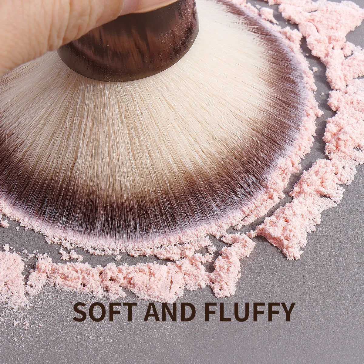MAANGE Makeup Brushes Double Head Foundation Powder Concealer Blusher Bronzer Makeup Brush Soft Fiber Hair Cosmetic Beauty Tools