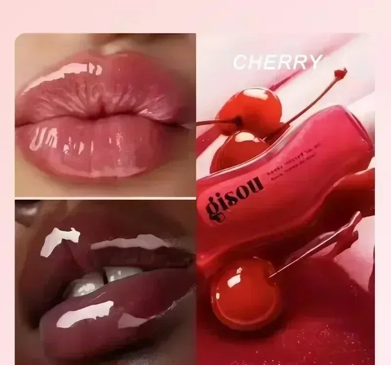 Original Gisou Moisturizing Lip Balm Lip Oil Gloss Care Of The Lips Benetitnt For Lips Plumping Exfoliating Plumping Gloss Oil