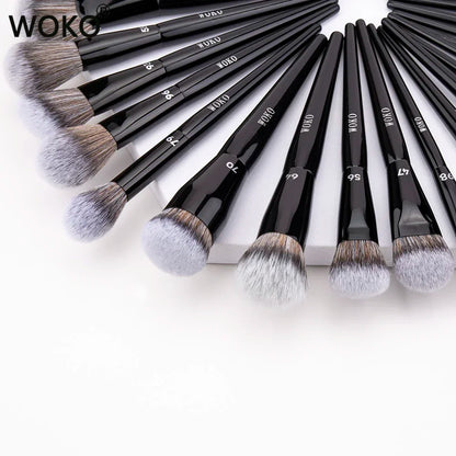 Professional Foundation Powder Highlighter Contour Cream Blush Makeup Brushes Concealer Eyeshadow Smudge Liner Eyebrow Lip Brush