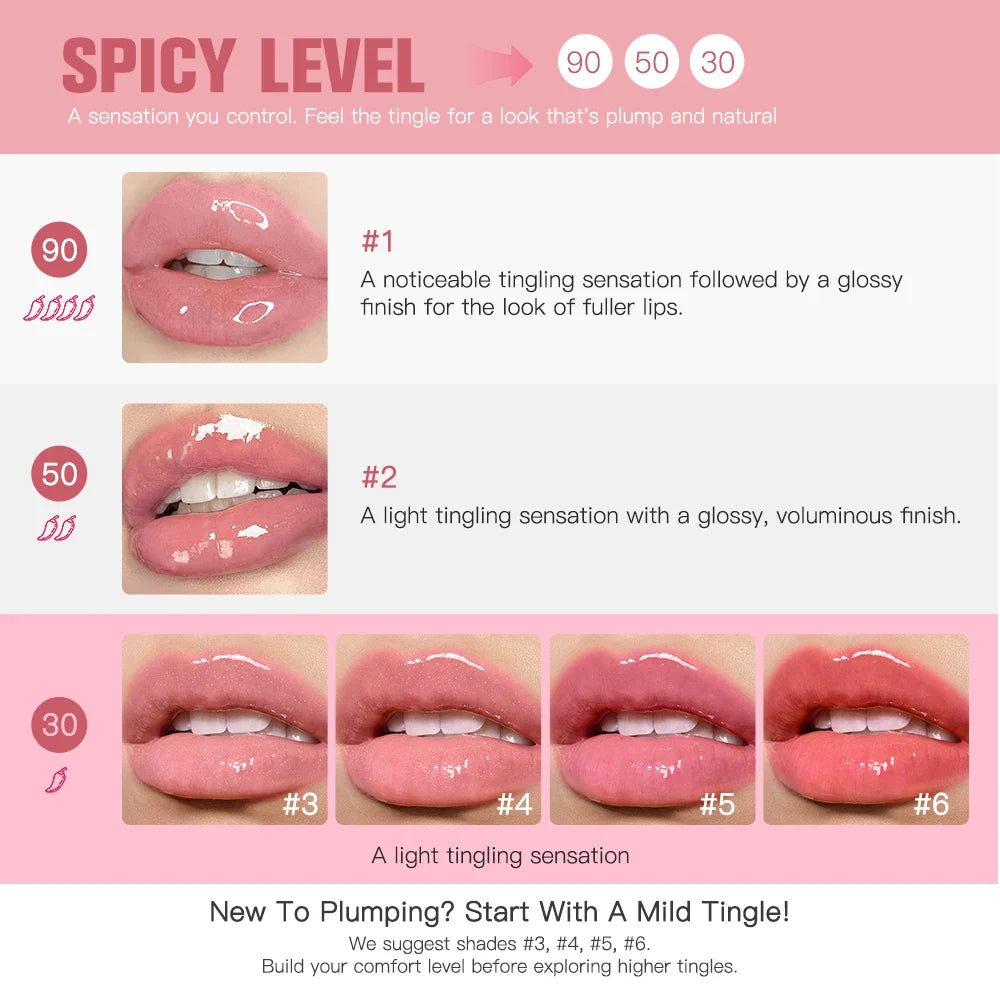 Lip Plumper Reedle Shot Plumping Serum Moisturizing Anti-Wrinkle Lip Gloss Transparent Plump Sexy Lips Care Korean Cosmetics