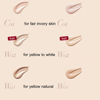 UODO Liquid Foundation Concealer Long-lasting BB Cream Waterproof Longlasting Brightening Dry To Oily Skin Care 30ml