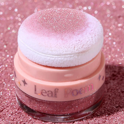 1PC Pearlescent Glitter, Fine Powder, Suitable for Hair/body/face, Highlight Powder, Blush Powder, Suitable for Music Festival