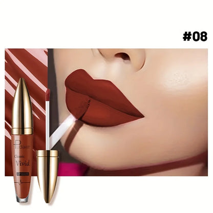 High Pigmented Matte Lip Glaze - Long-Lasting, Smudge Proof, Liquid Lipstick Makeup Valentine's Day Gifts, Women's Day Gift