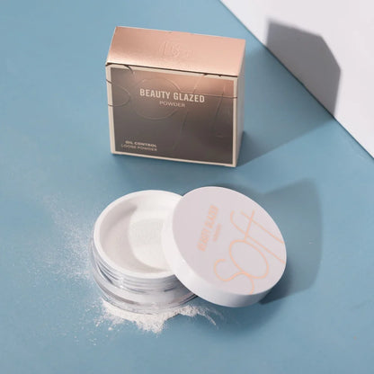 Beauty Glazed 4 ColorsMatte Loose Powder Natural Waterproof Long-Lasting Concealer Banana Powder for Makeup