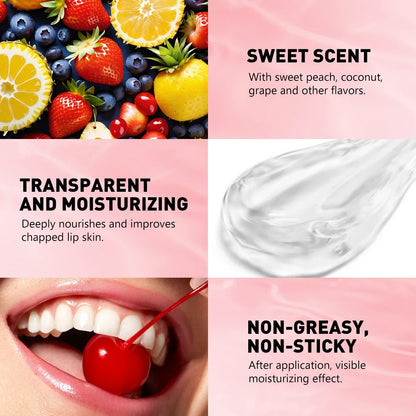 Moisturizing Water Lip Gloss Transparent Mirror Crystal Jelly Glass Lip Oil Plumping Lipgloss Makeup Lip Care Cosmetics