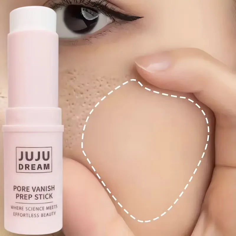 JUJU DREAM Pore Vanish Prep Stick - Pore Minimizing Primer Stick, Oil Control Face Base for Smooth Makeup
