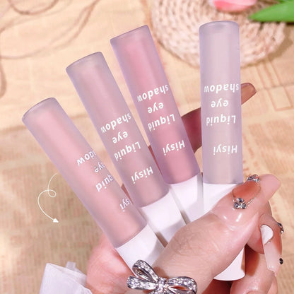 Low Saturation Matte Liquid Eye Shadow Blush Waterproof Easy To Color Brightening Natural Contouring Eyeshadow Pigment Makeup
