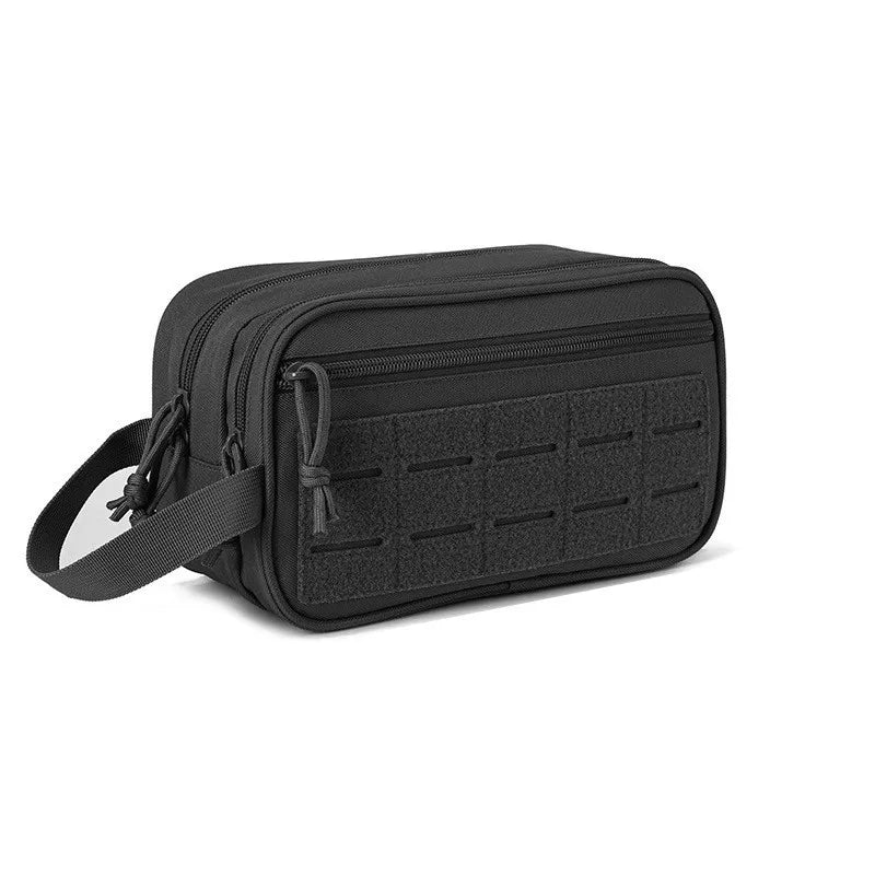 HOMEFISH Tactical Toiletry Bag For Men Hygiene Bag Tool Molle Pouches Small Dopp Kit Mens Shaving Kit Travel shower Makeup