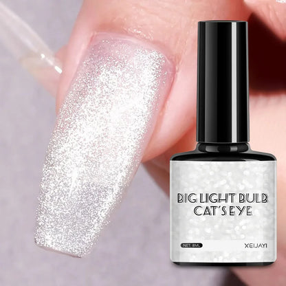 XEIJAYI Pink Cat Eye Gel Nail Polish Ceramic Magnetic Gel UV Semi-permanent Enamels Varnish Nail Supplies For Professionals Gel