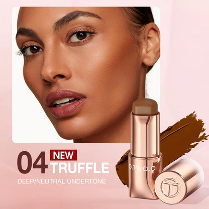 O.TWO.O Contour Stick Cream Long-wear Lightweight Brighten Stick Easy to Sculpt Face Concealer Bronzer Contouring Makeup Pen