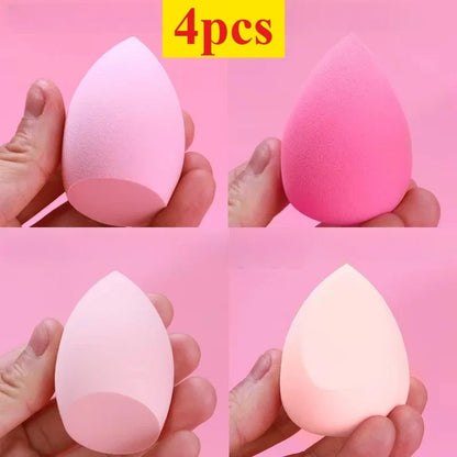 4/7/18piece makeup sponge set suitable for liquid BB cream powder application makeup egg dry wet dual-use powder puff girl