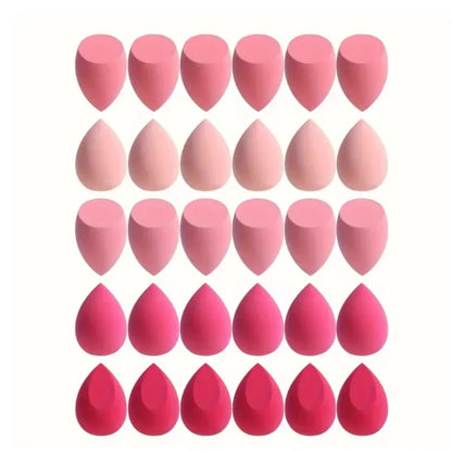 4/7/18piece makeup sponge set suitable for liquid BB cream powder application makeup egg dry wet dual-use powder puff girl