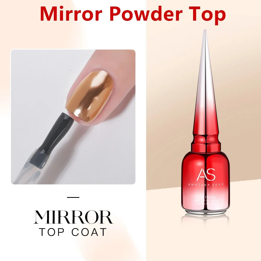 AS 15ml Transfer Foil Gel Nail Polish Soak Off Led Uv Gel Varnish Fast Dry Star Sticker Glue Stamp Gel