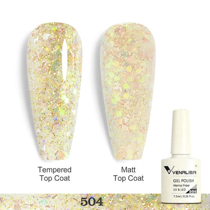 VENALISA Summer Neon Color Beauty Nail Gel Polish Bright Nail Art Salon Lacquer Soak off UV LED Fluorescence Gel Nail Varnish