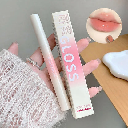Kakashow Mirror Watery Lip Gloss - Moisturizing Jelly Lip Tint