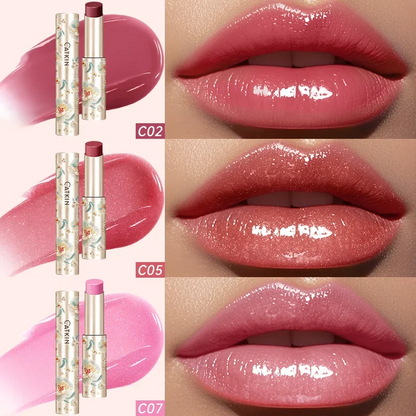 CATKIN GLOSSY LIP BALM Hydrating Lip Balm in 6 Vibrant Colors Moisturize, Protect & Soothe