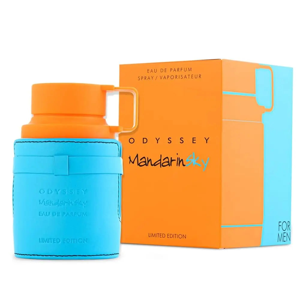 Armaf Odyssey Unisex Perfume Spray Mandarin Sky Elixir, Limited Edition, 3.4 Oz
