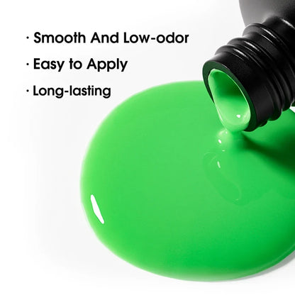 ROSALIND 7ml/15ml Summer Green Gel Nail Polish Semi Permanent Nail Art Manicure Soak Off Top Base Matt Hybrid Varnishes UV Gel