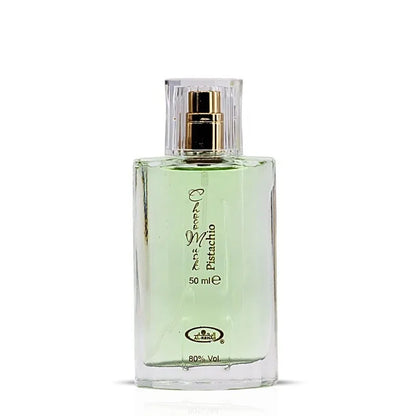Al Rehab Choco Musk Pistachio Eau De Parfum Spray for Unisex 50ml Cologne Persistence Long-lasting Fragrance Floral Fruity Aroma