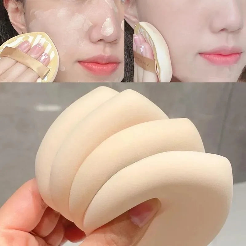 5Pcs Marshmallow air cushion powder puff dry and wet dual-purpose super soft sponge liquid foundation without powder