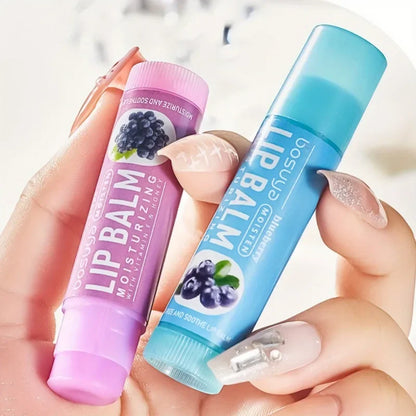 6PCS Moisturize, Repair Dry Lips, Various Fragrances, Convenient, Long-lasting, Lip Balm, Perfect Holiday Gift for Girls
