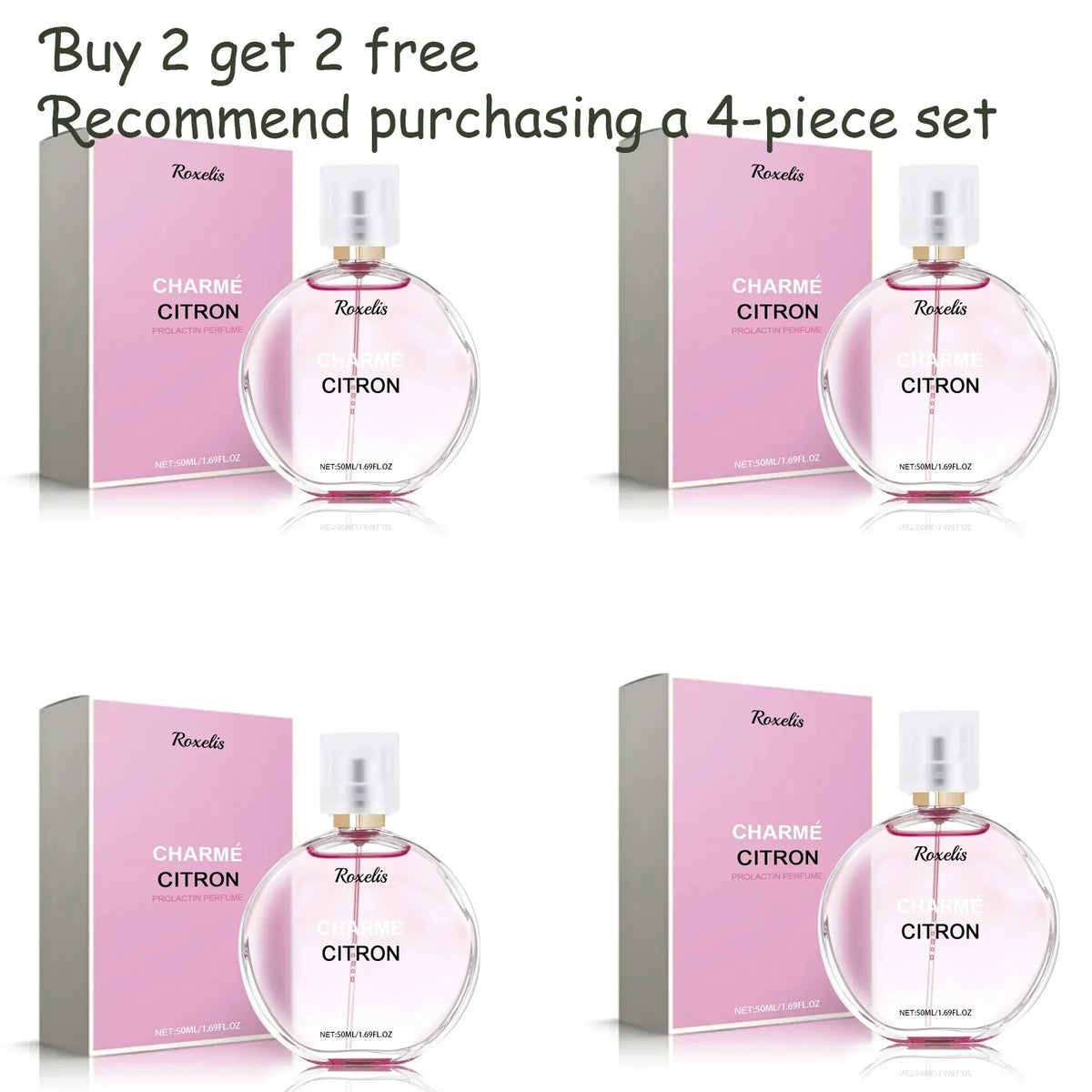 Women's Perfume - Elegant Charming Floral Scent Long Lasting Fresh Mild Non-Irritating, Subtle Fragrance for Dating & Daily Wear