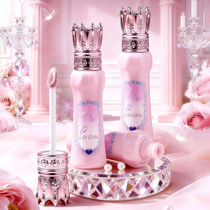 Hua Yin Ji Brightening Concealer, a fair-skinned girl's tender pink look, natural nude makeup, and a natural look,flowers