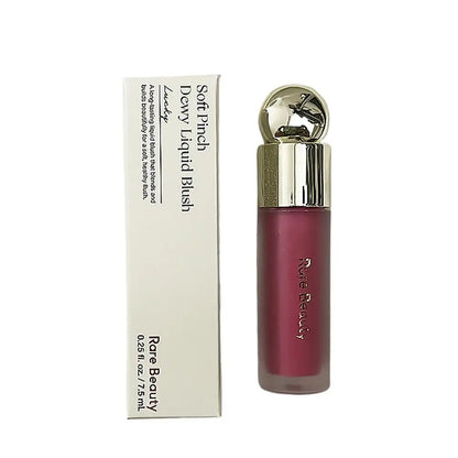 11 Color Matte Liquid Powder Blusher, Lip and Cheek Dual-Use Powder Blusher, Low Saturation, Natural Moisturizing Facial Makeup
