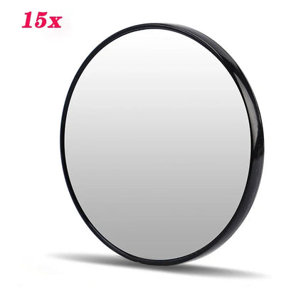 5X/10X/15X Magnifying Mirror with Suction Cup Round Cosmetics Makeup Mirror Shaving Bedroom Compact Magnification Vanity Mirrors