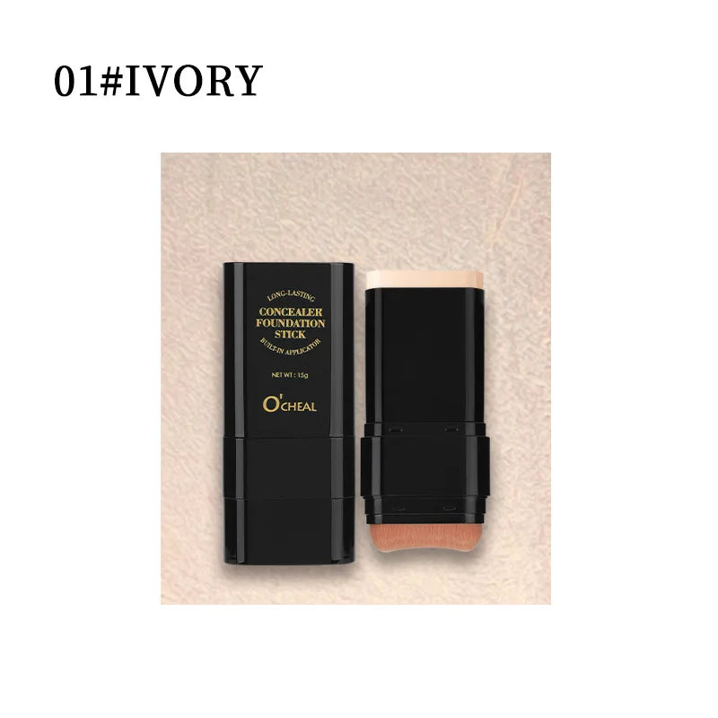 Eraser contour foundation stick moisturizing,light,long-lasting waterproof,breathable concealer natural,docile liquid foundation